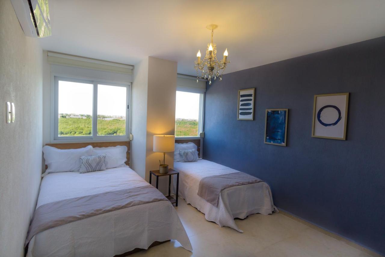 Tu Hogar Frente Al Mar Caribe, Vive Cancún Esterno foto