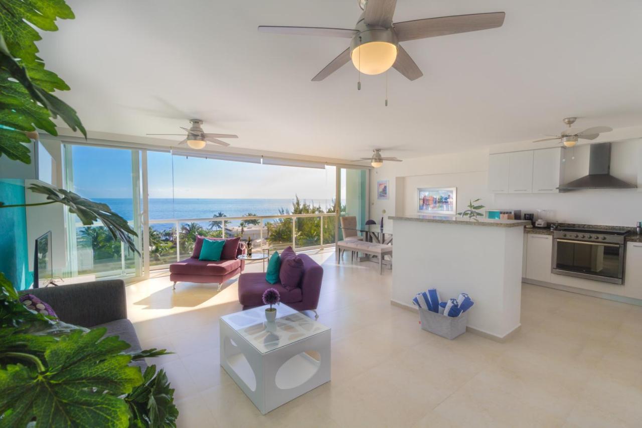 Tu Hogar Frente Al Mar Caribe, Vive Cancún Esterno foto